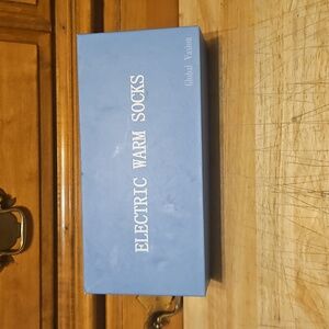 Global Vasion Heated Electric Socks black color (Size 6-12)